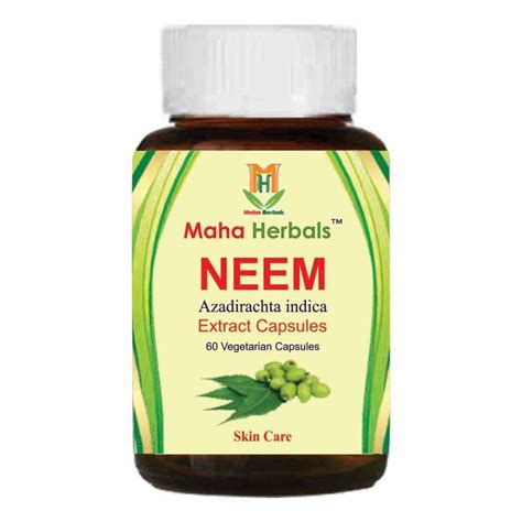 Neem Extract Capsules - Vedic Ausadhi