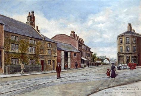 Liscard Village, Junction with Manor Road, Wirral Painting | Harold ...