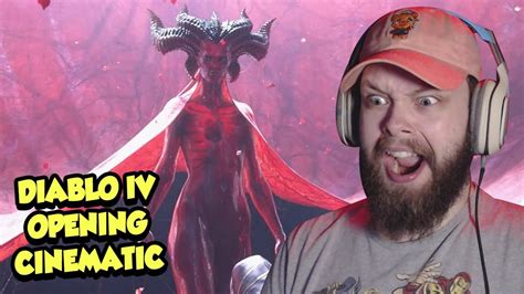 Diablo 4 Opening Cut Scene Reaction - YouTube