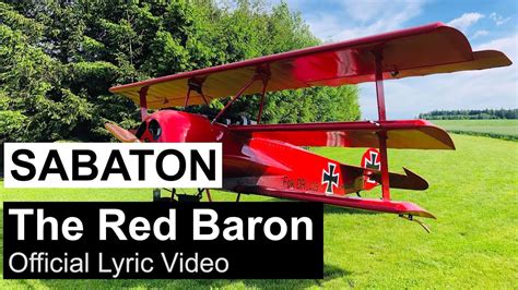 SABATON - The Red Baron (Official Lyric Video)