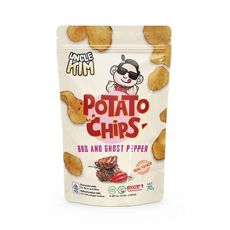 Potato Chips BBQ & Ghost Pepper – Uncle Kim