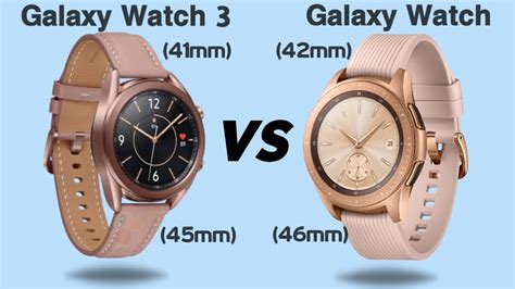 Galaxy Watch 3 (41/45mm) Vs Galaxy Watch (42/46mm) - Full Comparison ...