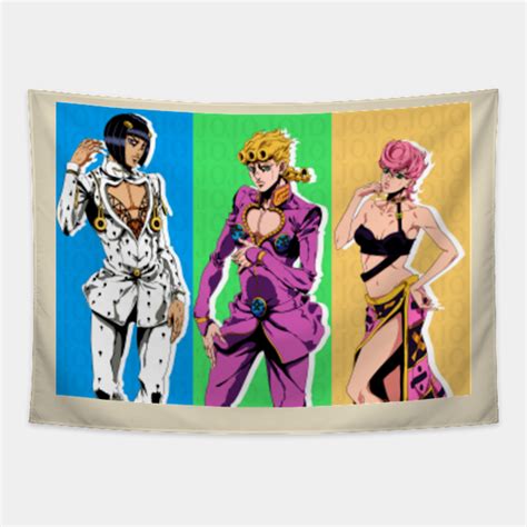 JoJo Passione - Jojos Bizarre Adventure - Tapestry | TeePublic