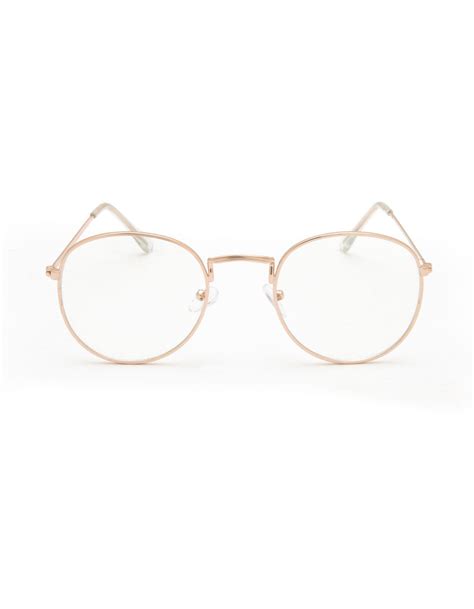 FULL TILT Lennon Gold Reader Glasses - GOLD | Tillys