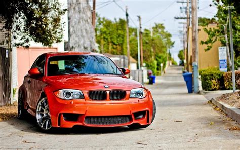 Red BMW sedan, bmw m1, BMW M1 Coupe HD wallpaper | Wallpaper Flare