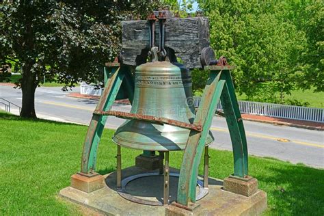 Liberty Bell in Maine State House, Augusta, ME, U.S.a. Fotografia Editoriale - Immagine di ...