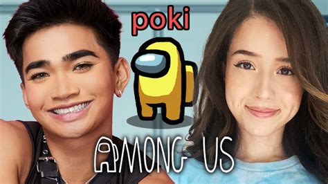 Pokimane Among Us ft. BretmanRock, Corpse, DisguisedToast, JamesCharles ...