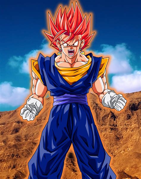 Super Saiyan God Vegetto by TheRetroDude on DeviantArt