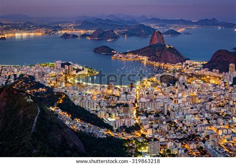 Spectacular Aerial View Over Rio De Stock Photo 319863218 | Shutterstock