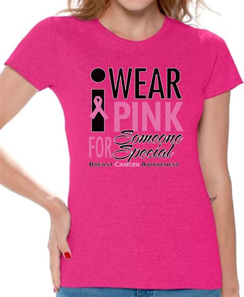 Breast Cancer Awareness Shirts Breast Cancer Shirts for Women Pink ...