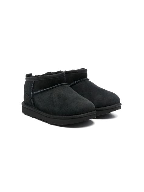 Black Classic Ultra Mini Boots - UGG KIDS - Russocapri