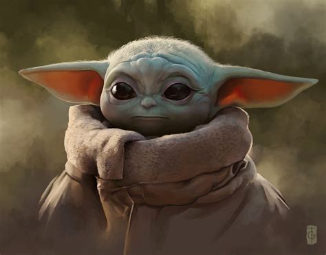 ArtStation - Baby Yoda