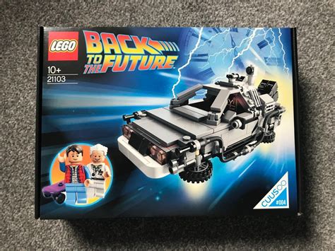 LEGO Back To The Future 21103 The DeLorean Time Machine - Brand New | eBay