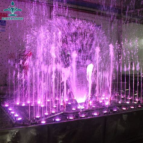 Customized Outdoor Decorative Water Feature Landscape Musical Dancing Fountain - China Water ...