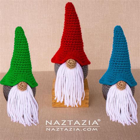 Free Crochet Patterns For Christmas Gnomes Gnome Amigurumi - Worldly ...