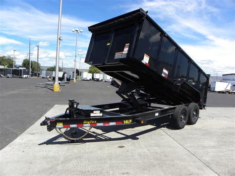 2024 Big Tex 83″x 14′ Low Profile Dump Trailer ** 4′ Sides ** | Gateway Materials & Trailers