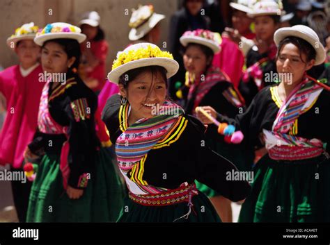 Festival dancers - Puno Week festival, Puno PERU Stock Photo, Royalty Free Image: 13093199 - Alamy