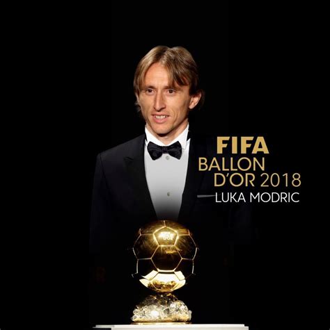 Lukas Modric sacré Ballon d’Or 2018