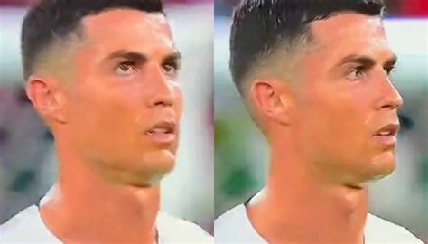 Cristiano Ronaldo é substituído e sai do campo com má cara: “Estavas com uma pressa…”