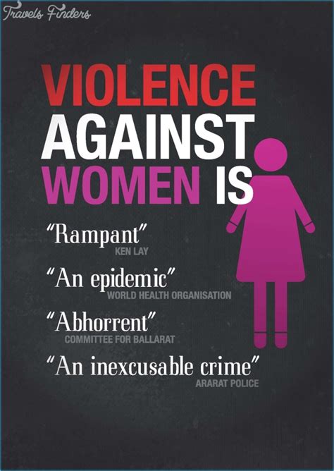 Violence Against Women Posters - TravelsFinders.Com