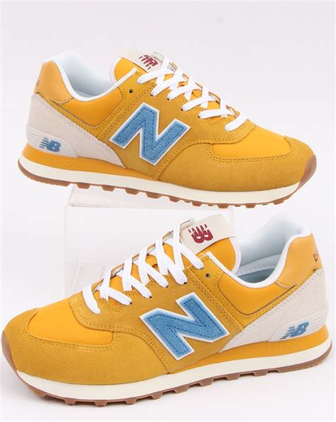 New Balance 574 Trainer Yellow - 80s Casual Classics