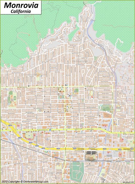 Monrovia Map | California, U.S. | Discover Monrovia with Detailed Maps