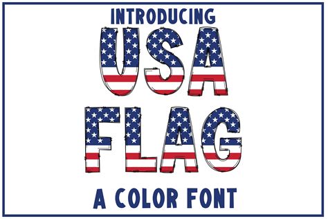 Usa Flag Font Svg Usa Flag Alphabet Svg Patriotic Svg - vrogue.co