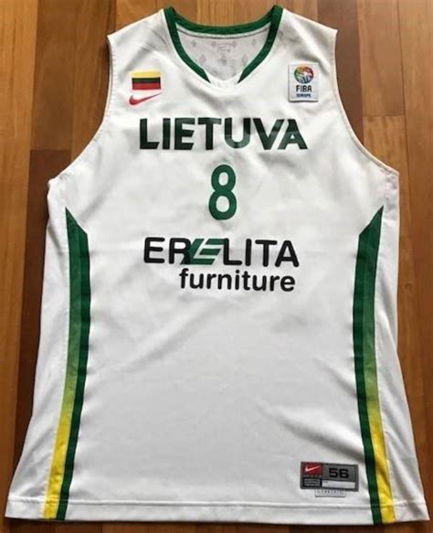 Lithuania 2011 Away Jersey