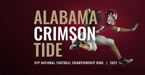 2021 Alabama Crimson Tide National Championship Ring - Baron® Rings