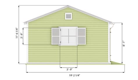 16x24 Garden Shed Plans - Shedplans.org