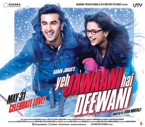 'Yeh Jawaani Hai Deewani' poster feat. Deepika Padukone and Ranbir ...