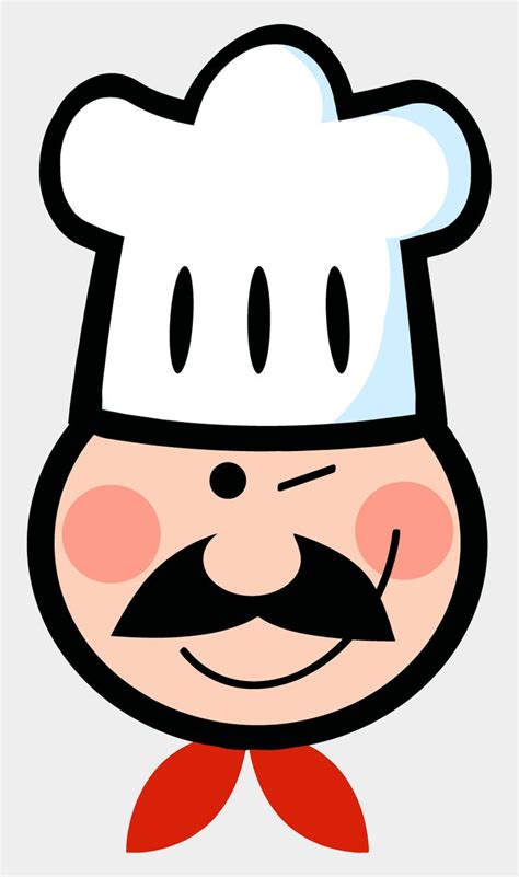 a chef's hat with a mustache and moustache on the face is shown