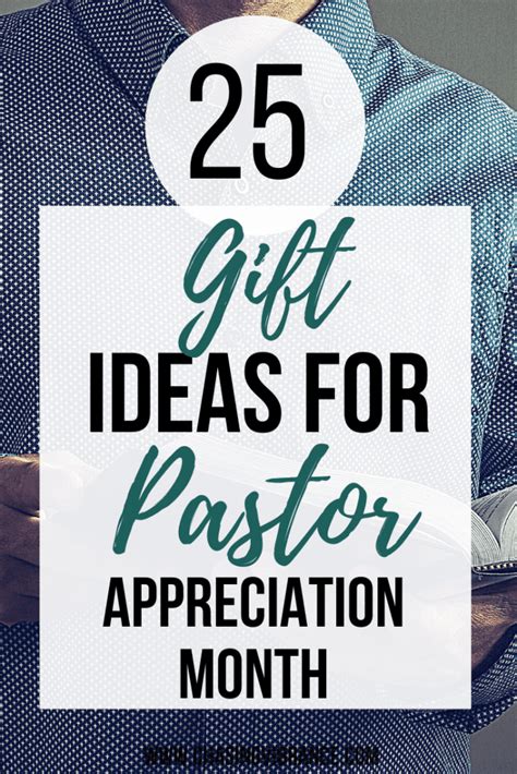 25 Gift Ideas for Pastor Appreciation Month | Pastors appreciation ...