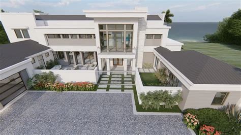 Phil Kean Design Group 3D Architectural Rendering for Modern Homes | Phil Kean Design Group