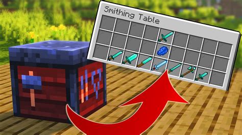 Here's a WORKING Smithing Table in Minecraft 1.14.4! - YouTube