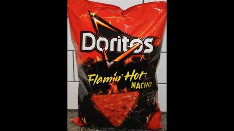 Doritos Flamin’ Hot Nacho Review - YouTube