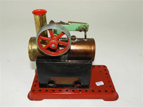 Murrays Auctioneers - Lot 107: Stationary steam engine toy, 1953, mm2, Mamod, England, 6 12"