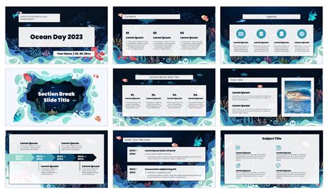 Ocean Day 2023 Free Google Slides Theme PowerPoint Template