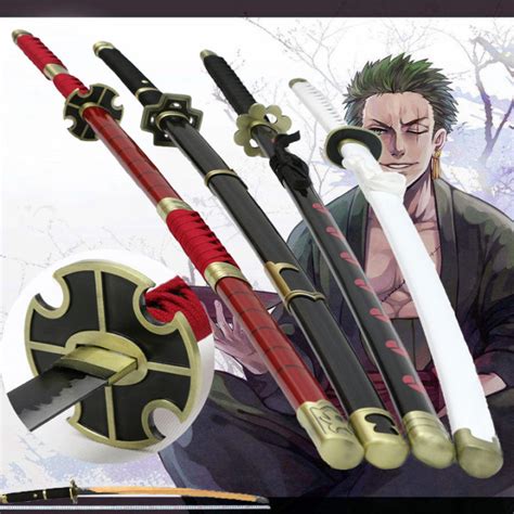 [COD & STOCK & Local ship]Japanese Anime cosplay sword Zoro One Piece Roronoa Zoro autumn water ...