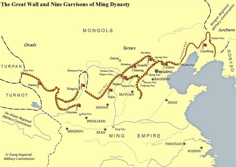 Map Of China With Great Wall | Map of Atlantic Ocean Area