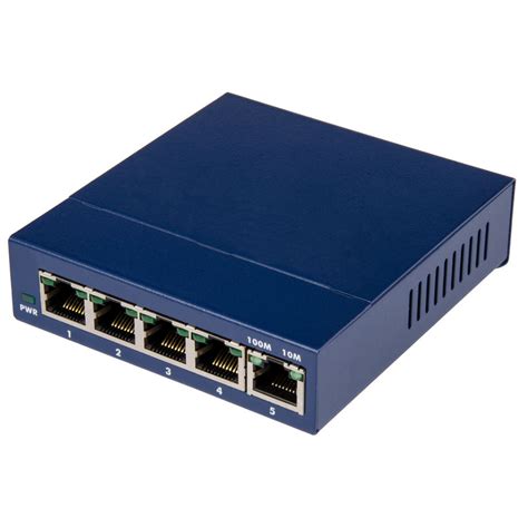 5-Port Industrial Ethernet Switch - Sealevel