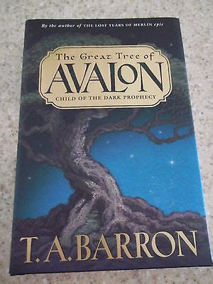 The Great Tree of Avalon Child of the Dark Prophecy HB Signed TA Barron | eBay