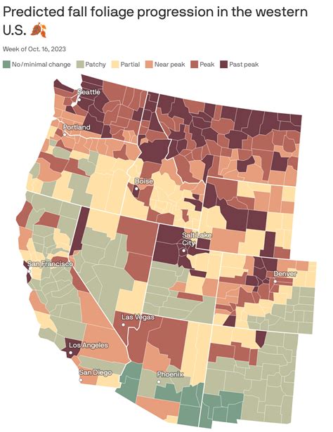 Colorado fall colors: When to see peak fall aspens in Colorado - Axios Denver