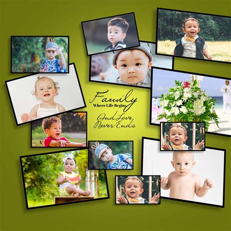 23 Photo Collage PSD Template Free Download 2023 - Gauri Design