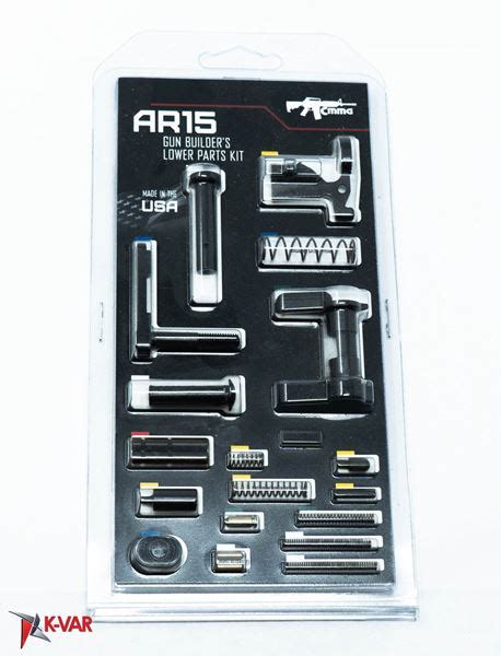 CMMG AR15 Lower Parts Kit Gunbuilders Kit at K-Var