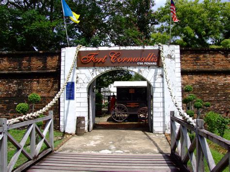 Historical Places in Malaysia: Fort Cornwallis, Penang