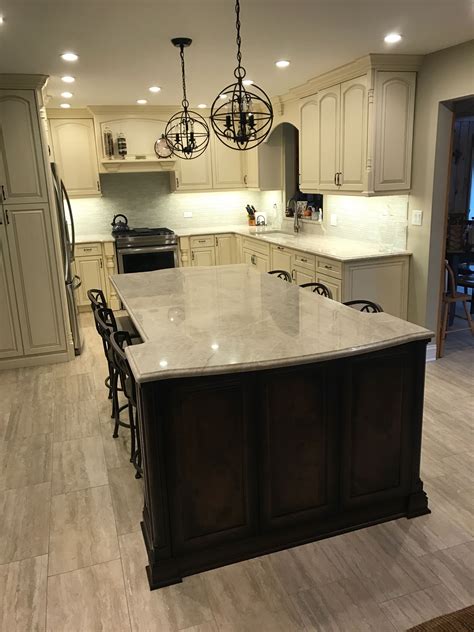 Taj Mahal Quartzite Kitchen Countertops - Home Review Fzl99 | Kitchen ...