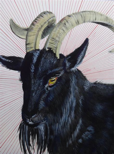 Black Goat, Me, watercolor and pen on paper, 2020 : r/Art