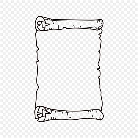 Scroll Drawing Vector PNG Images, Line Drawing Scroll, Line Drawing, Antiquity, Reel PNG Image ...