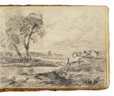 A Sketchbook by John Constable | Sketch book, Graphite art, Croquis drawing